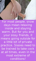 Sissyfection, Chapter 69 - Snowbunny ❄️🐰
