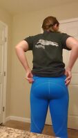 Just a little post workout booty smack