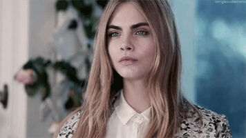 Cara Delevingne's face is always asking for a facial
