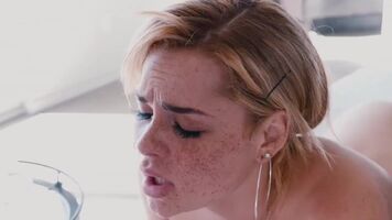 A Face Full Of Freckles And Cum