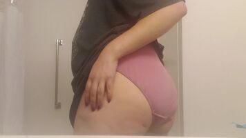 Showing you what's under my pink panties