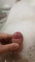 Enjoying a bath. 🛀😊