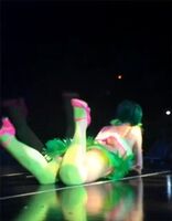 Katy Perry - awesome ass - green dress