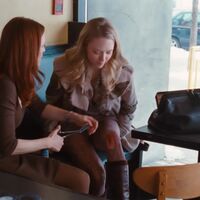 Amanda Seyfried sexy legs plot in 'Chloe'