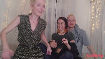 Lovely German Amateur Threesome