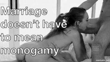 Marriage doesn't have to mean monogamy