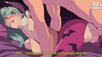 Morrigan Aensland has peculiar means fo defeatig opponents x-post r/rule34