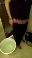 Pregnant Indian Aunty Pissing
