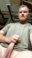 Stroking my thick cock after my workout...
