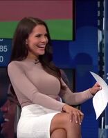 60 seconds of Kelly Nash's sweater puppies being too much to hide on MLB Network