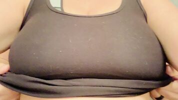Milf titty drop with extra, this is how you play with my nips