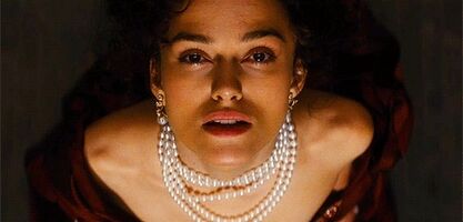 Keira Knightley’s ready for her facial