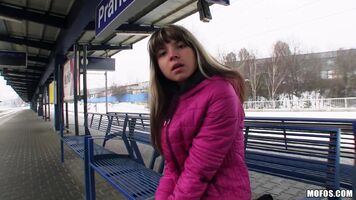 pornstar Gina Gerson Offered Money At Train Station