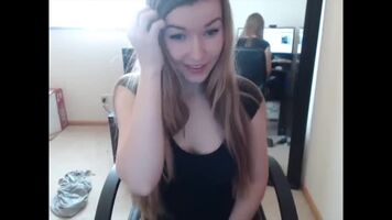 Sexy young slut does it all