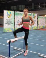 Ukrainian high jumper Yuliya Levchenko