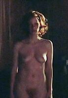 Jessica Chastain's perfect tits and thick red bush!