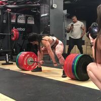 Stefanie Cohen - 240kg/525lbs PR 123lb bw