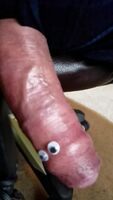 Googly Eyed Intact Penis