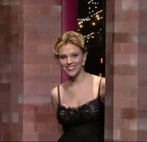 Scarlett Johansson is bouncy
