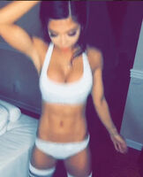 Lexi Vixi boob bounce and showing off her six-pack