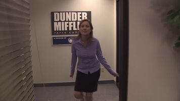 The Office had some good bouncing plot